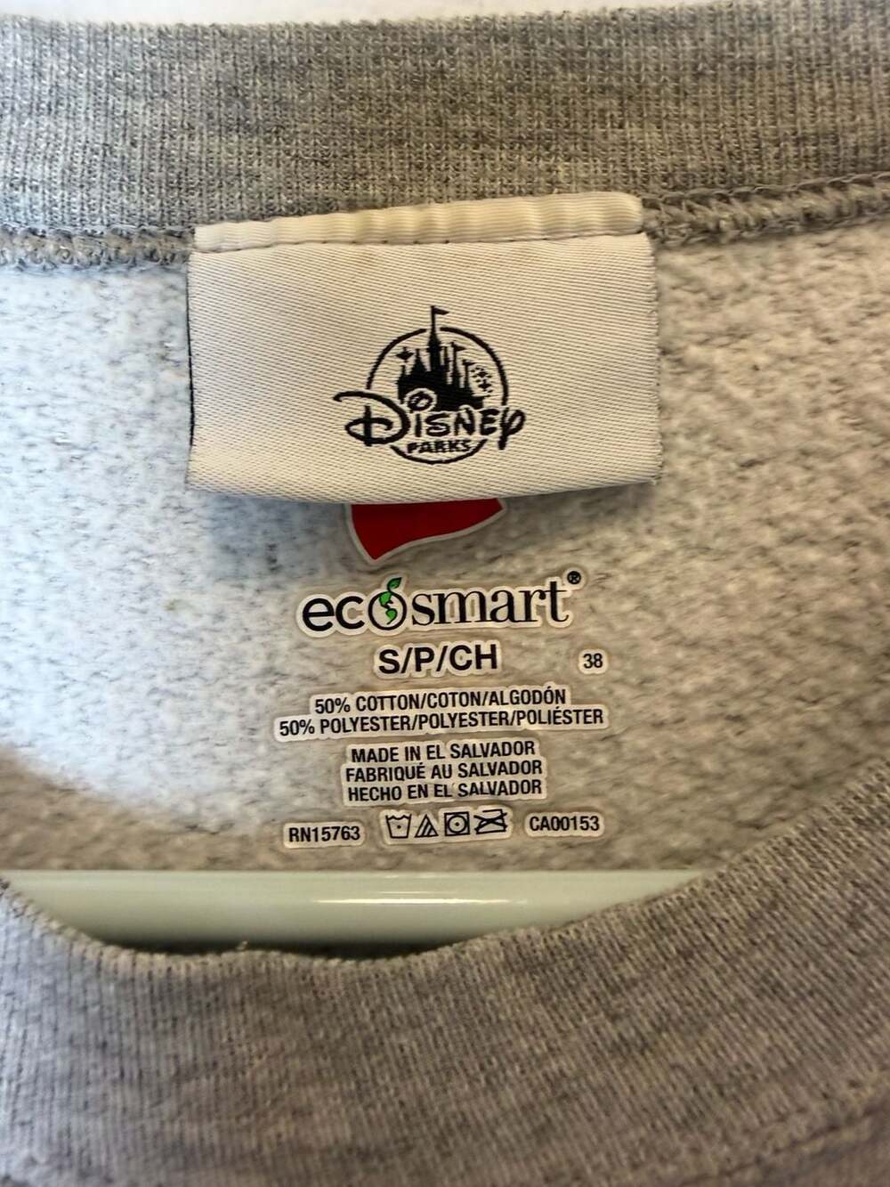 Disneyland Resort Mickey Mouse Since 1955 Graphic Gray Sweatshirt Hanes - Picture 2 of 4